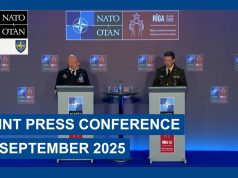 NATO CMC : Every threat to NATO’s air, land, and sea space will be dealt with a resolute and proportionate response. We are ready.