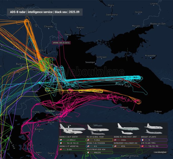 Ce face NATO în spațiul aerian românesc și al Mării Negre