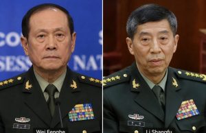 Doi foști miniștri ai Apărării din China, condamnați la moarte