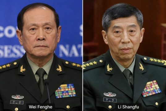 Doi foști miniștri ai Apărării din China, condamnați la moarte