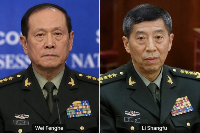 Doi foști miniștri ai Apărării din China, condamnați la moarte